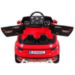 Elektrické autíčko Rapid Racer - nelakované - červené